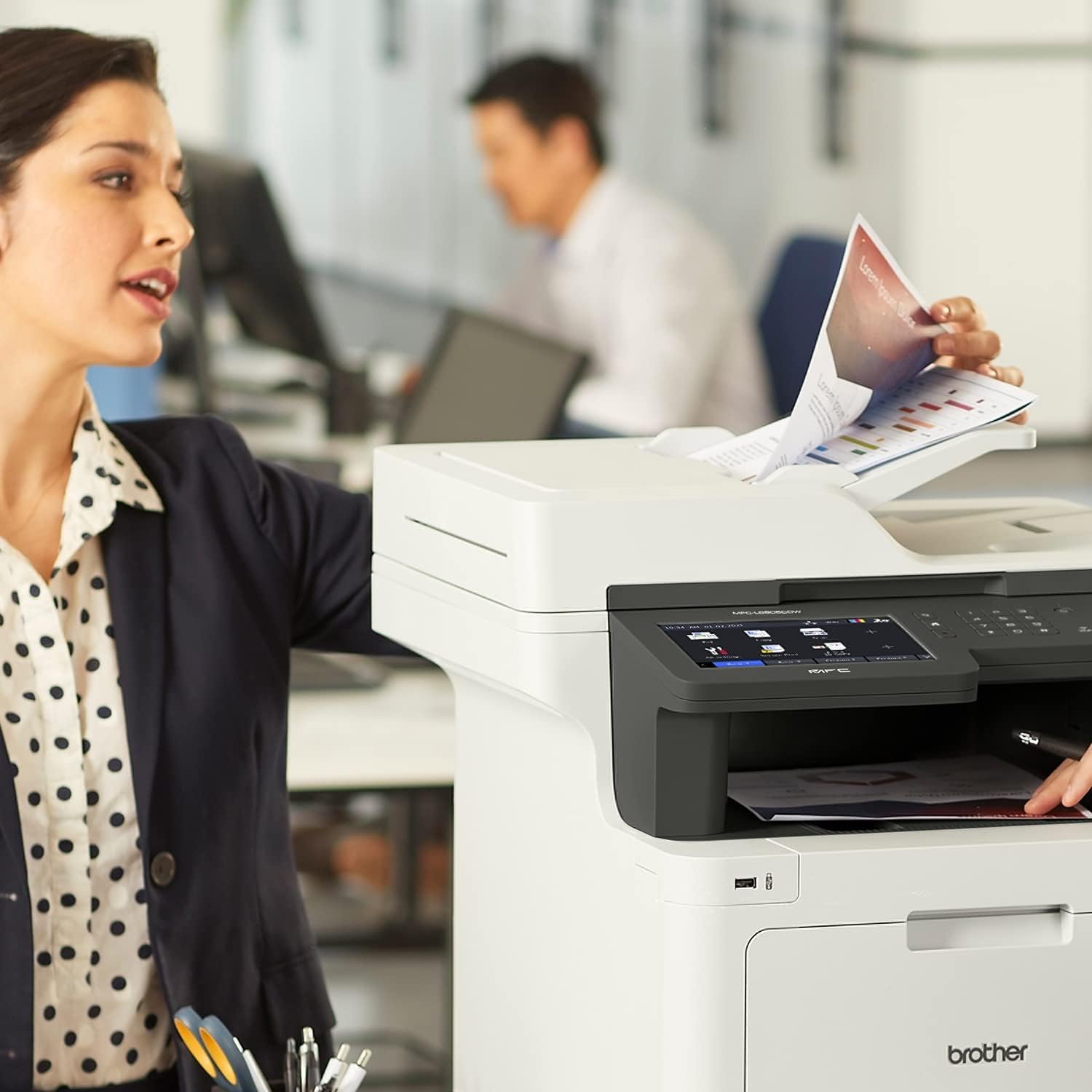 Brother MFC‐L8905CDW Business Color Laser All‐in‐One Printer