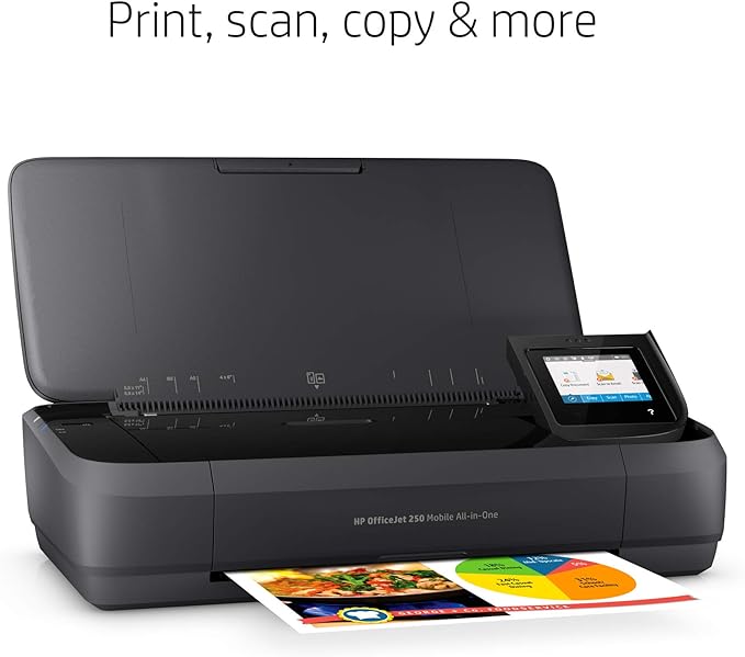HP OfficeJet 250 All-in-One Portable Printer