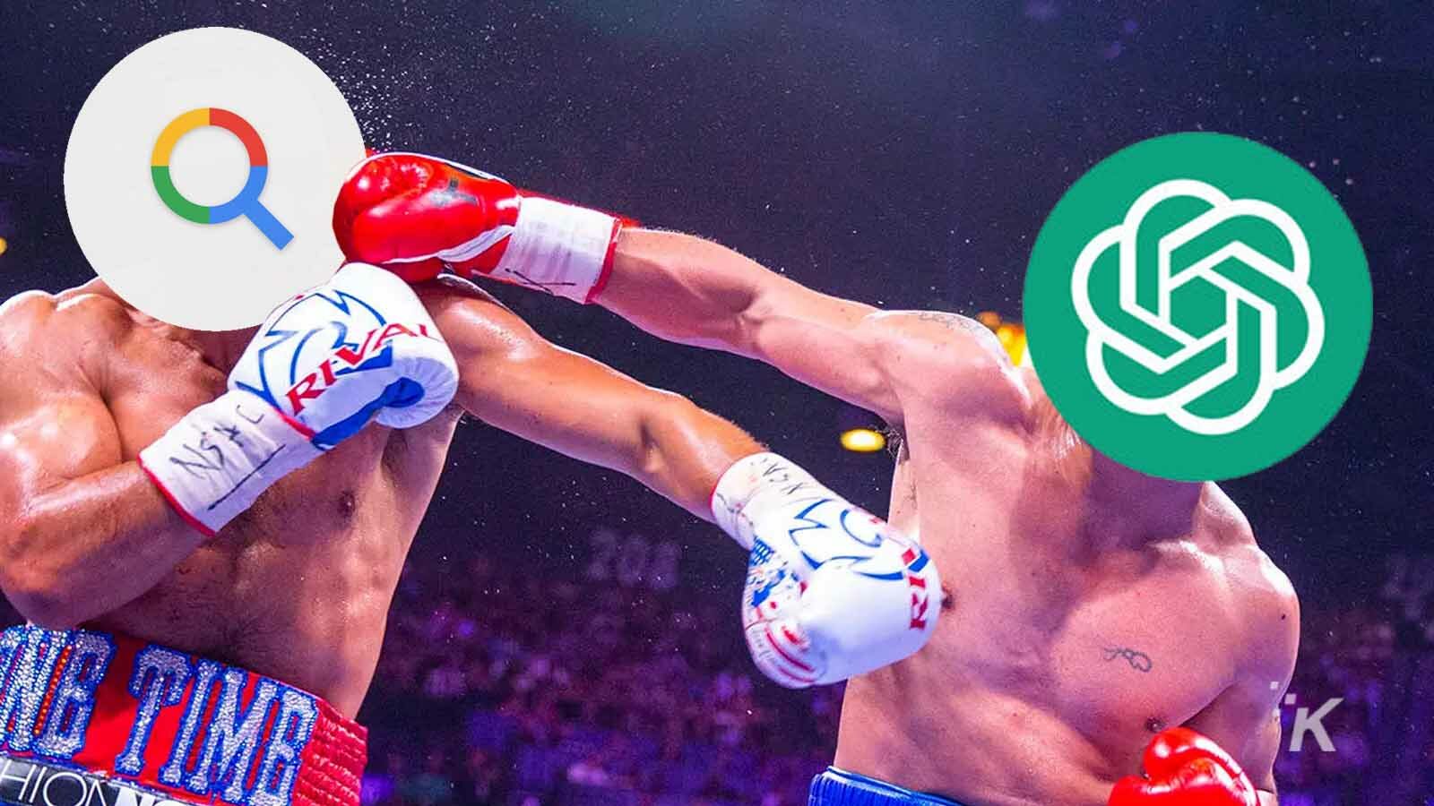 chatgpt vs google search