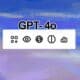 GPT-4 logo overlay on abstract blue and purple background.