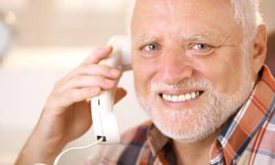 harold on the phone