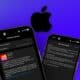 Smartphones displaying iOS 17 Developer Beta update screens.