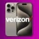 A smartphone with Verizon service is displaying a multimedia screenshot on its electronic device screen.