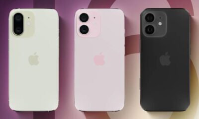 iPhone 16 Mockups showcasing the backside