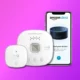 This image is demonstrating how Amazon Alexa and Chamberlain MyQ can be used to control devices remotely from anywhere.