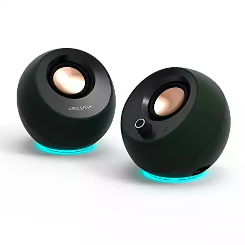Creative Pebble Pro Minimalist 2.0 USB-C Computer Speakers
