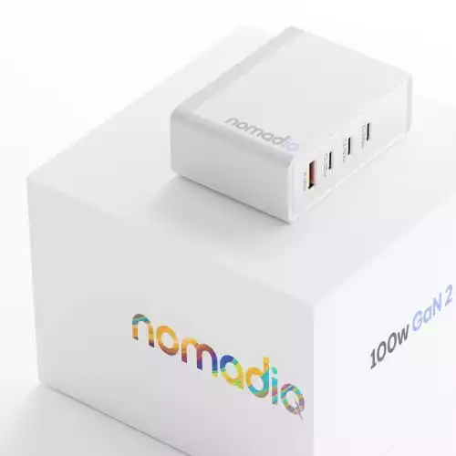 NOMADIQ 100W USB-C GaN Charger