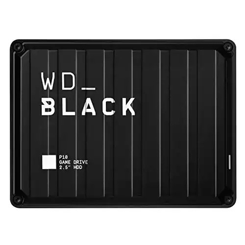 WD BLACK 5TB P10 Game Portable External Hard Drive