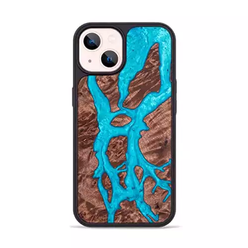 Carved Wood and Resin Case