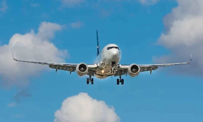 airplane flying