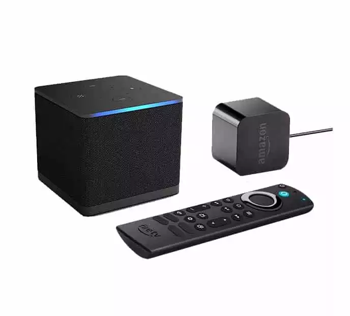 Amazon Fire TV Cube, Hands-free streaming device with Alexa, Wi-Fi 6E, 4K Ultra HD