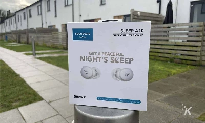 Anker Soundcore Sleep A10 box outdoors