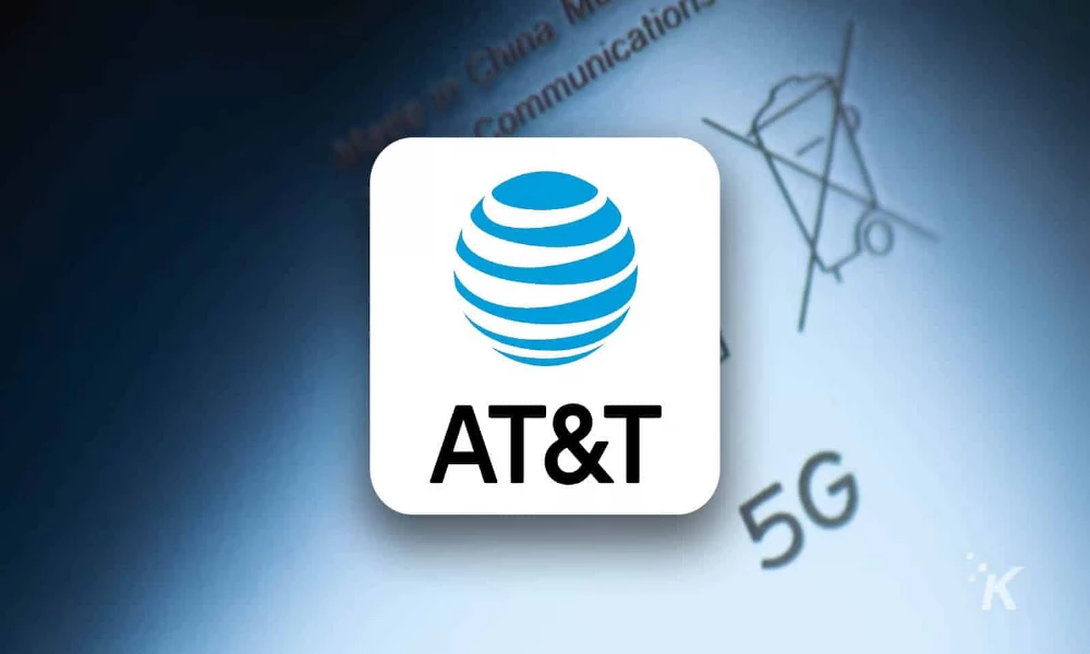 att logo with 5g symbol