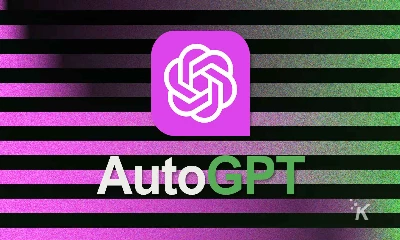 The image shows an example of AutoGPT, a machine learning system that can generate natural language text. Full Text: AutoGPT K