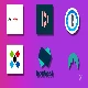 the best free password managers logos sprawled out on a purple background
