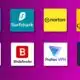 Best VPN services logos
