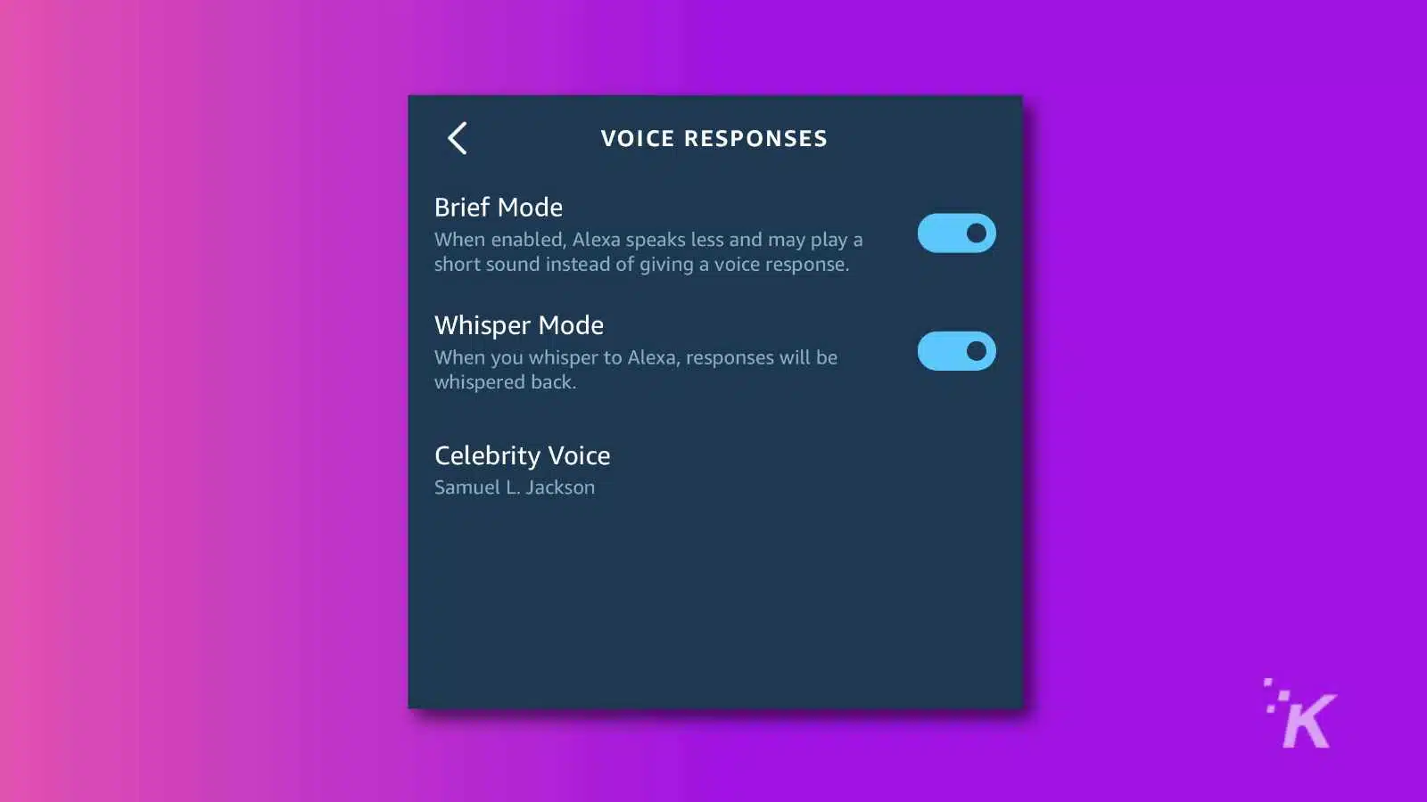 alexa brief mode