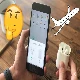 apple airpods in hand