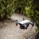 dji spark in flight hovering