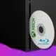 xbox series x blu ray player on purple background
