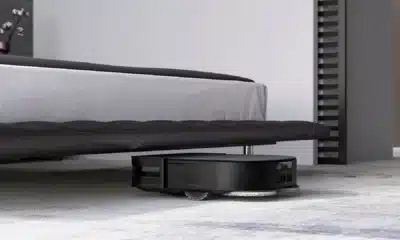 ecovacs deebot x2 robovac cleaning underneath a bed