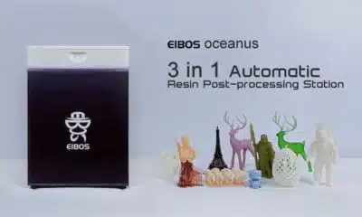eibos oceanus resin post cleaner for 3d printers