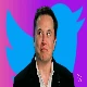 elon musk and twitter logo