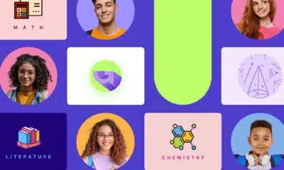 Image of teens with different school classes.