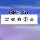 GPT-4 logo overlay on abstract blue and purple background.