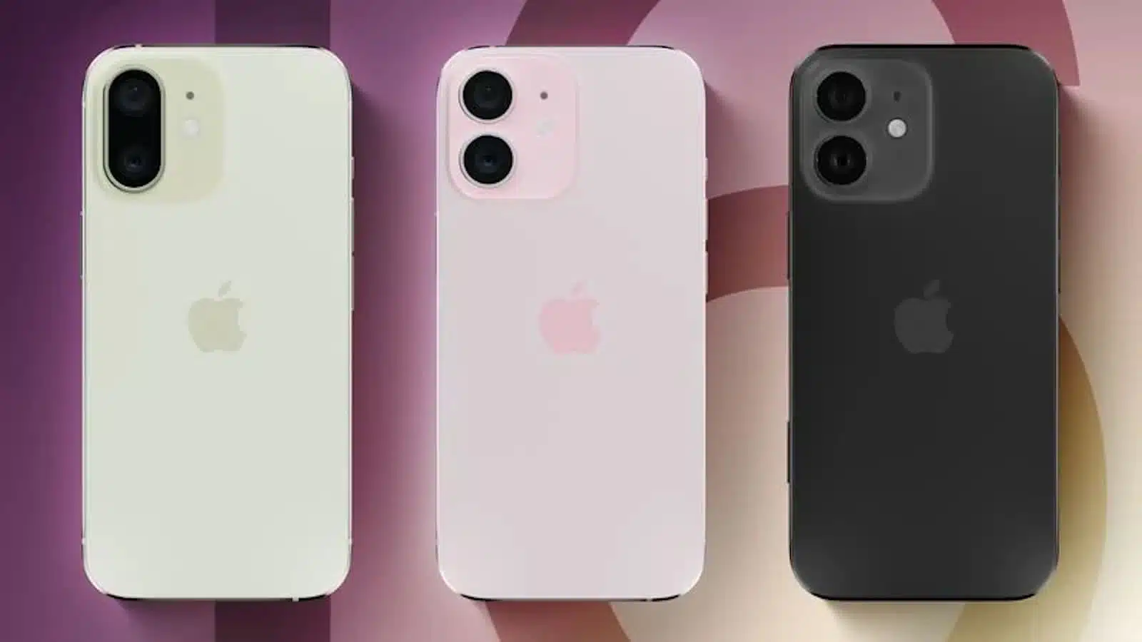 iPhone 16 Mockups showcasing the backside
