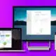keepsolid private browswer vpn on a purple background