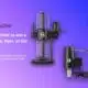 Promotional image for a KnowTechie giveaway featuring three products: a Studenglass, a Hyer, and a Dash+ device against a purple to blue gradient background, with text details about entering the giveaway and the total value.