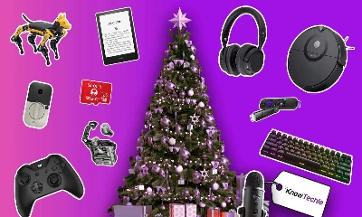christmas tree and gifts