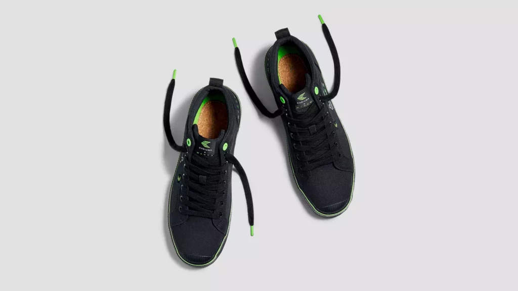 razer sneakers on table