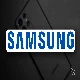 samsung logo blurred background