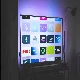 smart tv on stand