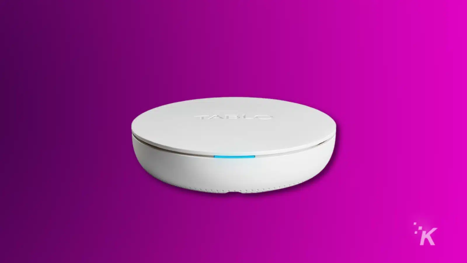 TABLO device on purple background