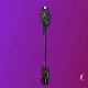 a tesla nema 14-50 adapter on a purple background