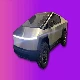 cybertruck showing the new side mirrors
