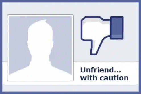 Facebook Unfriend
