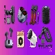 Valentine's Day gift guide products in purple backgorund