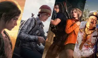 Video game characters from different adventure settings.